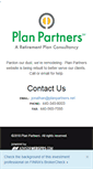 Mobile Screenshot of planpartners.net